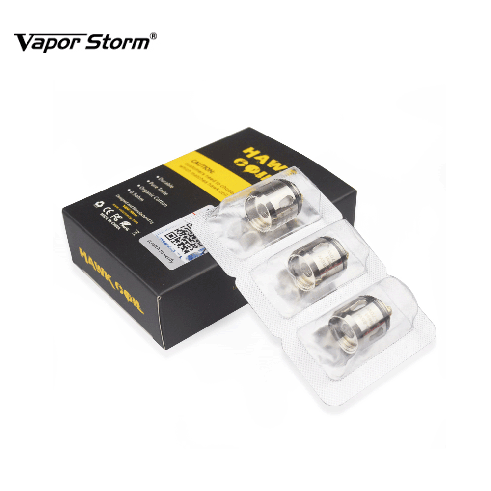 Vapor Storm Hawk Tank Coils - 3pcs/pack - ismokvape--Purchase with Free Shipping!
