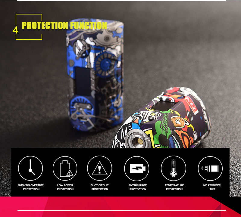 Vapor Storm Puma 200W Box Mod - ismokvape--Purchase with Free Shipping!