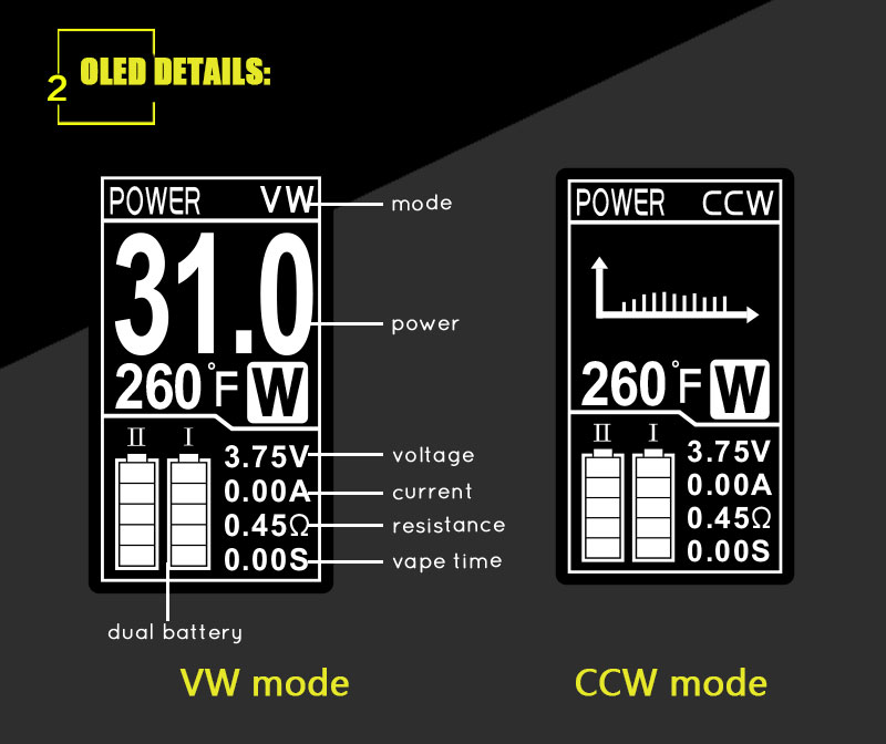 Vapor Storm Puma 200W Box Mod - ismokvape--Purchase with Free Shipping!