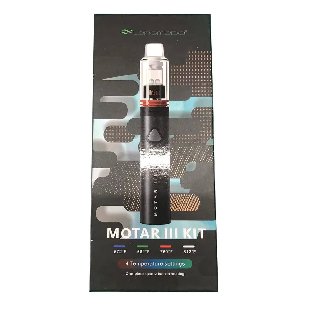 Longmada Motar III Wax Pen Kit - ismokvape--Purchase with Free Shipping!