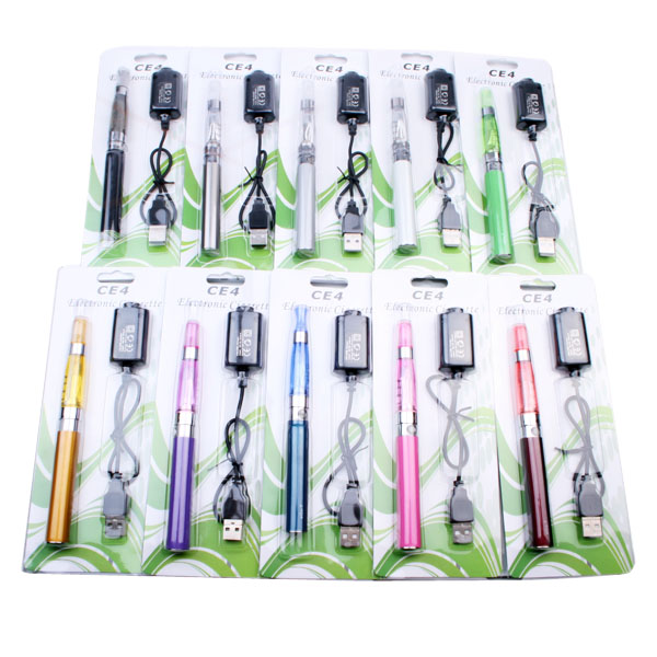 EGO CE4 Blister Vape Pen Starter Kit - 5pcs - ismokvape--Purchase with Free Shipping!