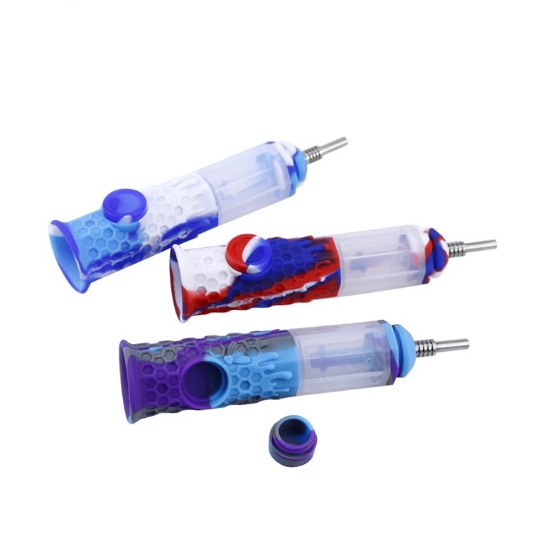 Honeybee Collector Silicone Smoking Pipe - ismokvape--Purchase with Free Shipping!