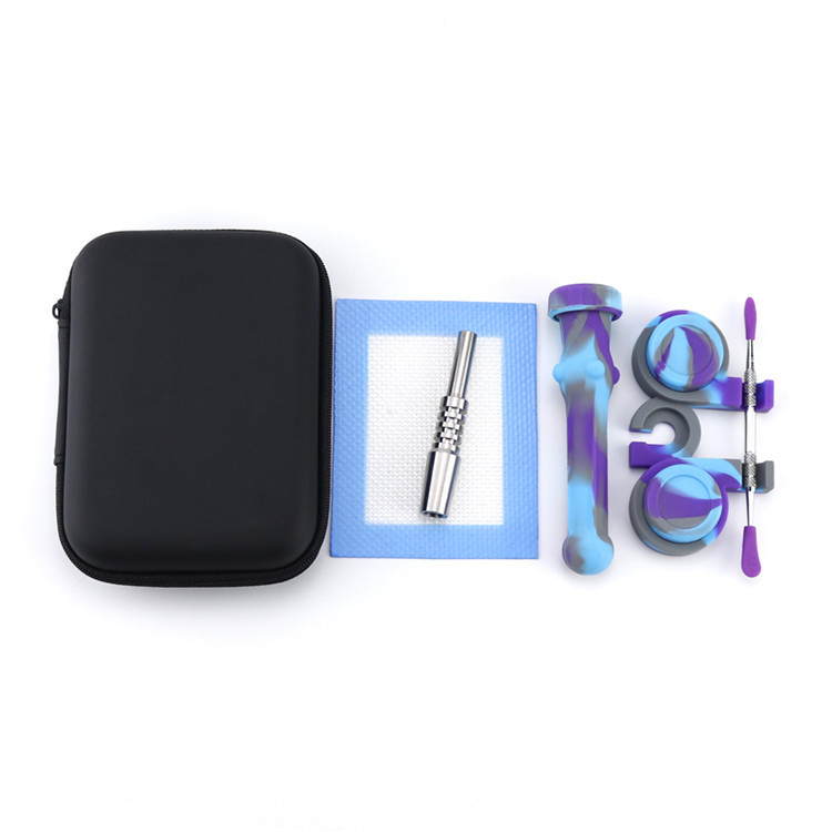 Silicone Dabber Smoking Pipe Full Set - ismokvape--Purchase with Free Shipping!