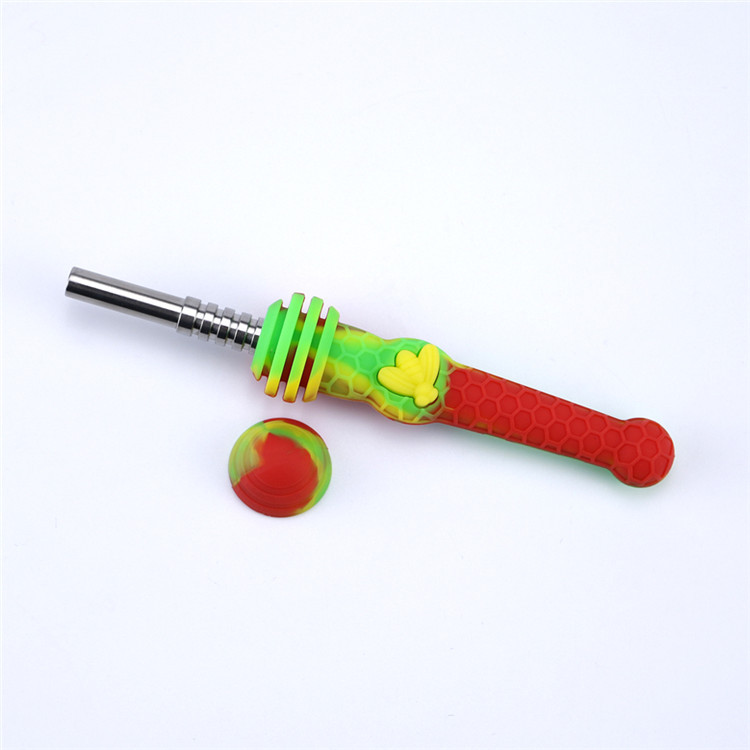 Honeybee Silicone Smoking Pipe Slim - ismokvape--Purchase with Free Shipping!