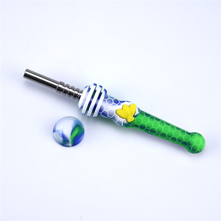 Honeybee Silicone Smoking Pipe Slim - ismokvape--Purchase with Free Shipping!