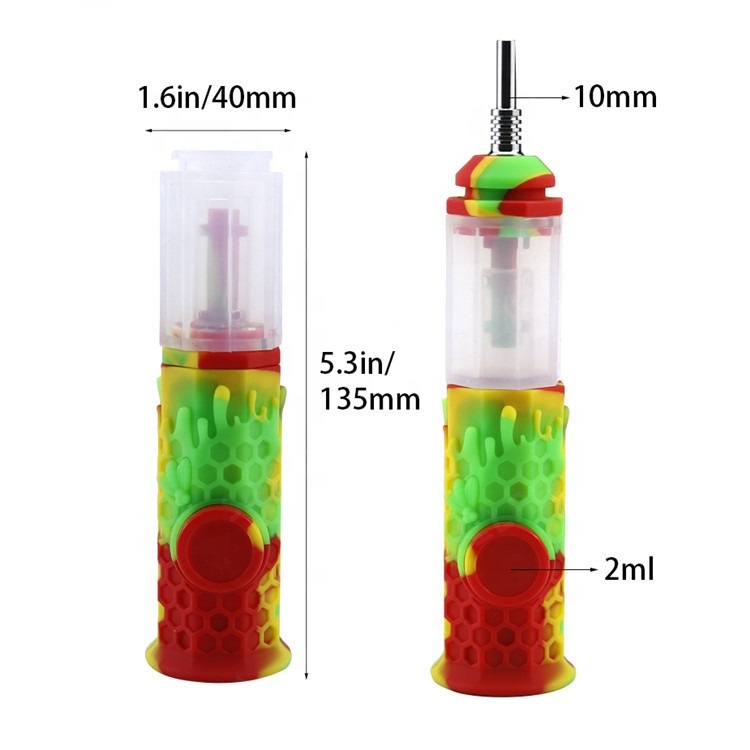 Honeybee Collector Silicone Smoking Pipe - ismokvape--Purchase with Free Shipping!