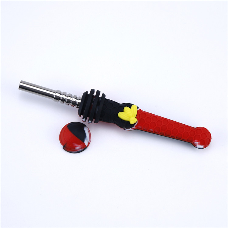 Honeybee Silicone Smoking Pipe Slim - ismokvape--Purchase with Free Shipping!