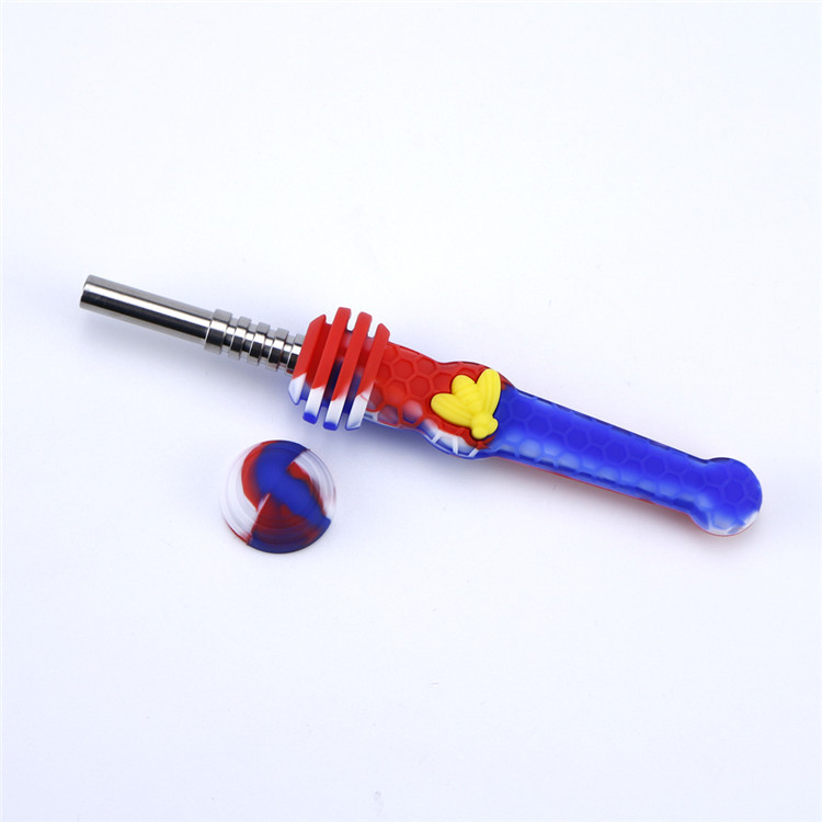 Honeybee Silicone Smoking Pipe Slim - ismokvape--Purchase with Free Shipping!
