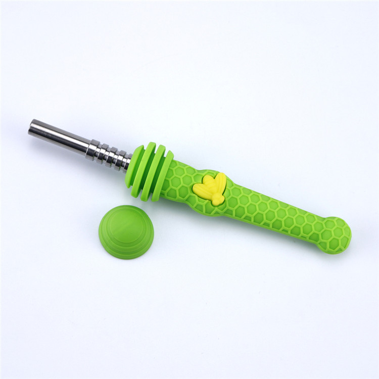 Honeybee Silicone Smoking Pipe Slim - ismokvape--Purchase with Free Shipping!