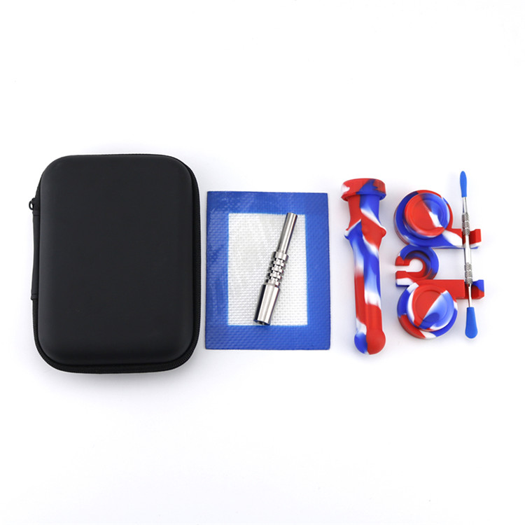 Silicone Dabber Smoking Pipe Full Set - ismokvape--Purchase with Free Shipping!