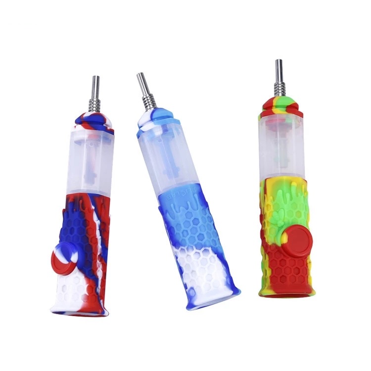 Honeybee Collector Silicone Smoking Pipe - ismokvape--Purchase with Free Shipping!