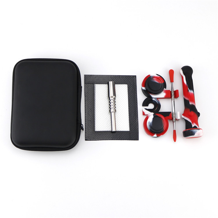 Silicone Dabber Smoking Pipe Full Set - ismokvape--Purchase with Free Shipping!