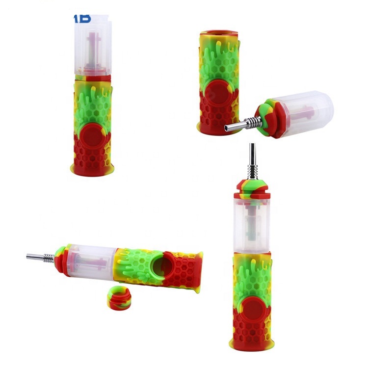 Honeybee Collector Silicone Smoking Pipe - ismokvape--Purchase with Free Shipping!