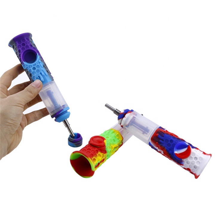 Honeybee Collector Silicone Smoking Pipe - ismokvape--Purchase with Free Shipping!