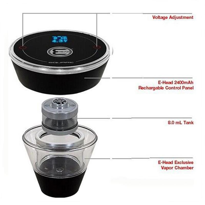 Square E Head Electric Hookah Kit - ismokvape--Purchase with Free Shipping!