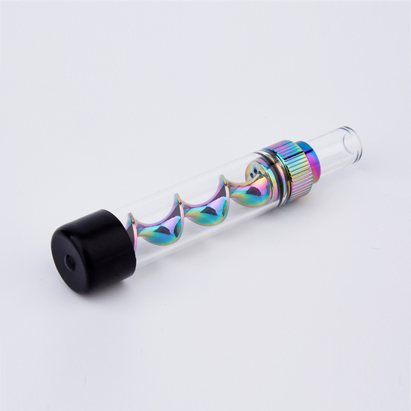 7Pipe V12 Mini Twisty Glass Blunt Pipe - ismokvape--Purchase with Free Shipping!