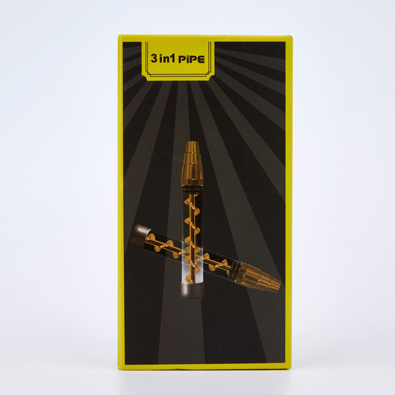 7Pipe 3-IN-1 Twisty Glass Blunt Pipe - ismokvape--Purchase with Free Shipping!