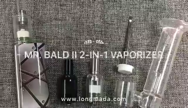 Longmada Mr. Bald III Dry Herb / Wax Atomizer - ismokvape--Purchase with Free Shipping!