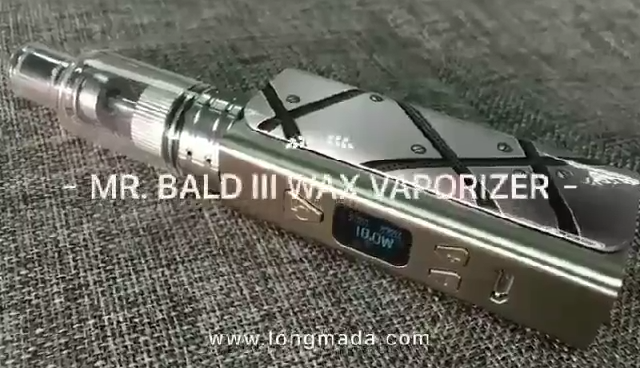 Longmada Mr. Bald III Dry Herb / Wax Atomizer - ismokvape--Purchase with Free Shipping!