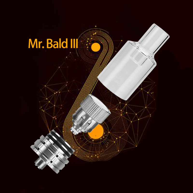 Longmada Mr. Bald III Dry Herb / Wax Atomizer - ismokvape--Purchase with Free Shipping!