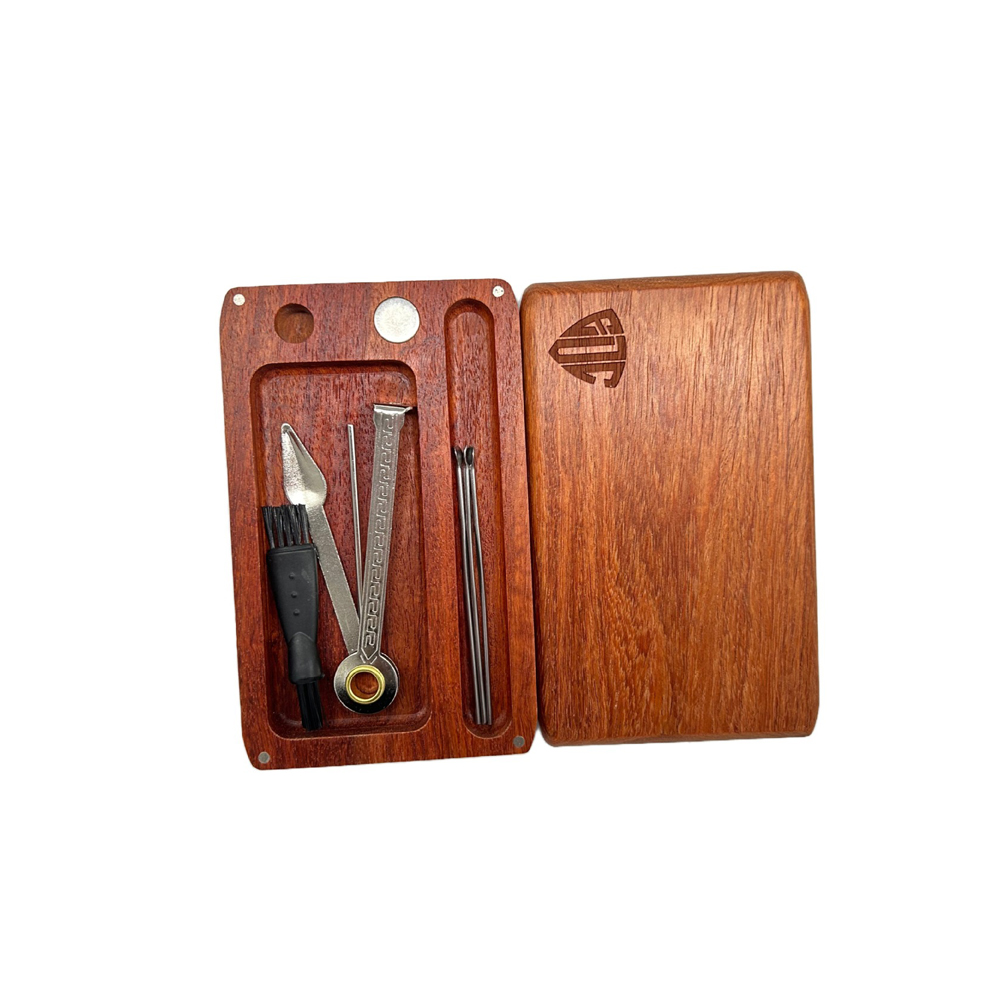 DynaStash XL Wooden Protection Case for Dynavape - ismokvape--Purchase with Free Shipping!