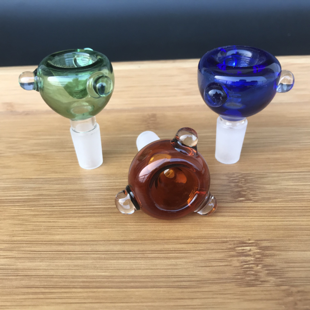 Glass Bong 14mm Joint Male Oil Bowl - 2pcs - ismokvape--Purchase with Free Shipping!
