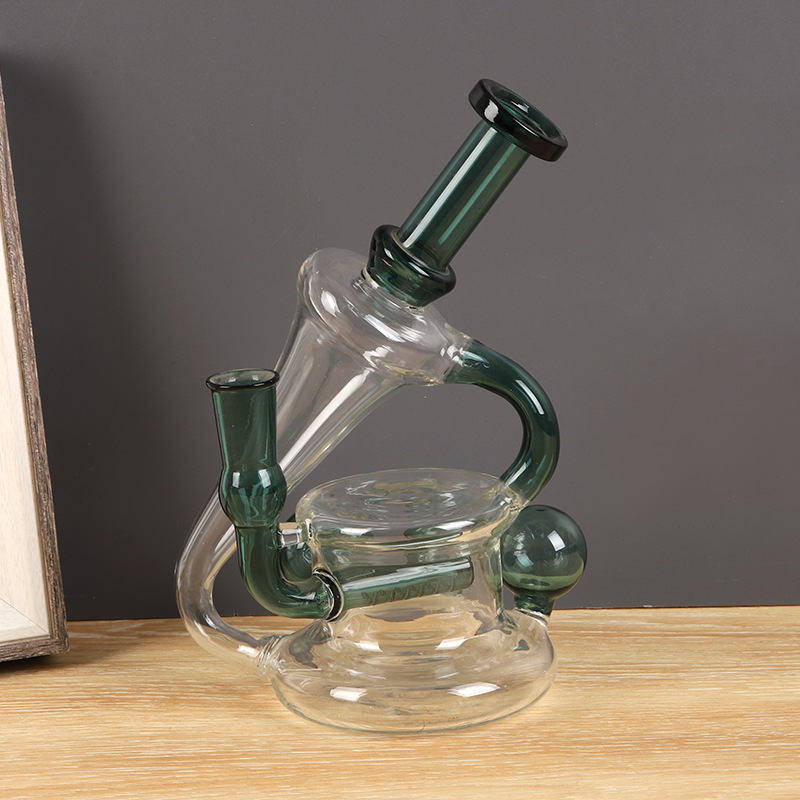 Glass Water Bong 19cm Height - ismokvape--Purchase with Free Shipping!