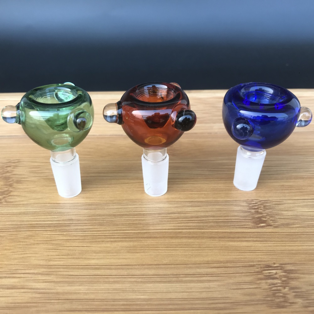 Glass Bong 14mm Joint Male Oil Bowl - 2pcs - ismokvape--Purchase with Free Shipping!