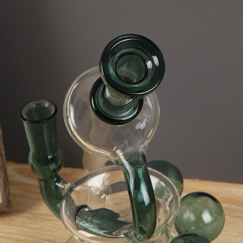 Glass Water Bong 19cm Height - ismokvape--Purchase with Free Shipping!