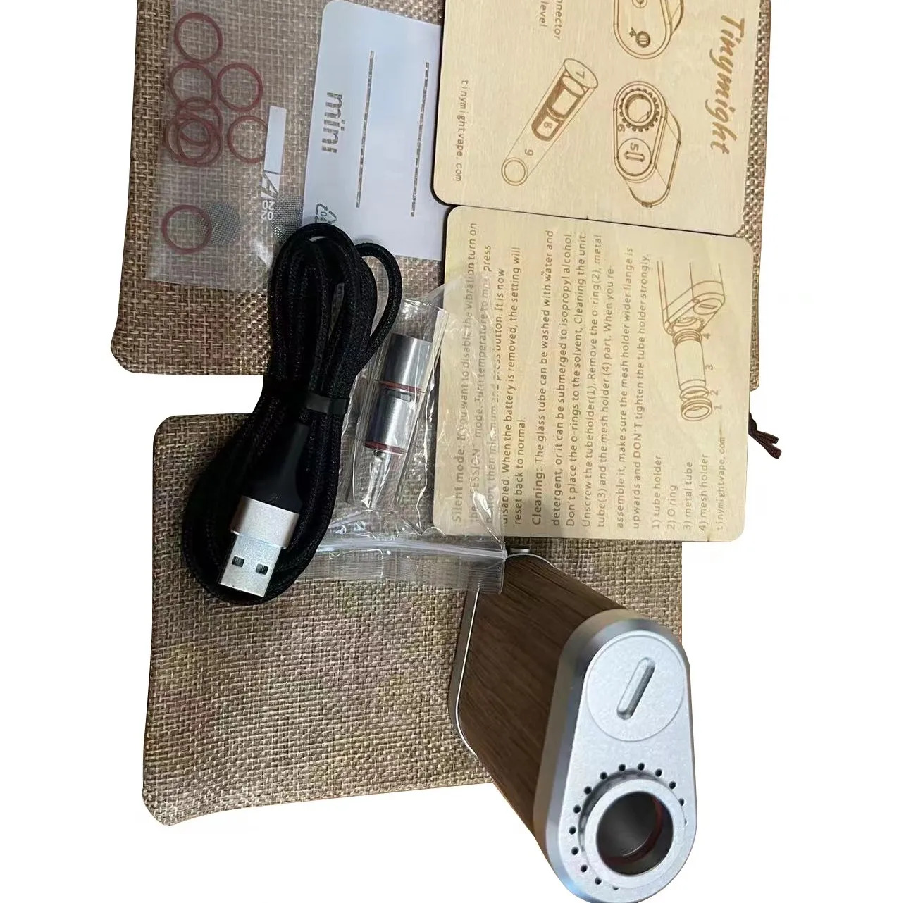 TinyMight Dry Herb Vaporizer Kit - ismokvape--Purchase with Free Shipping!