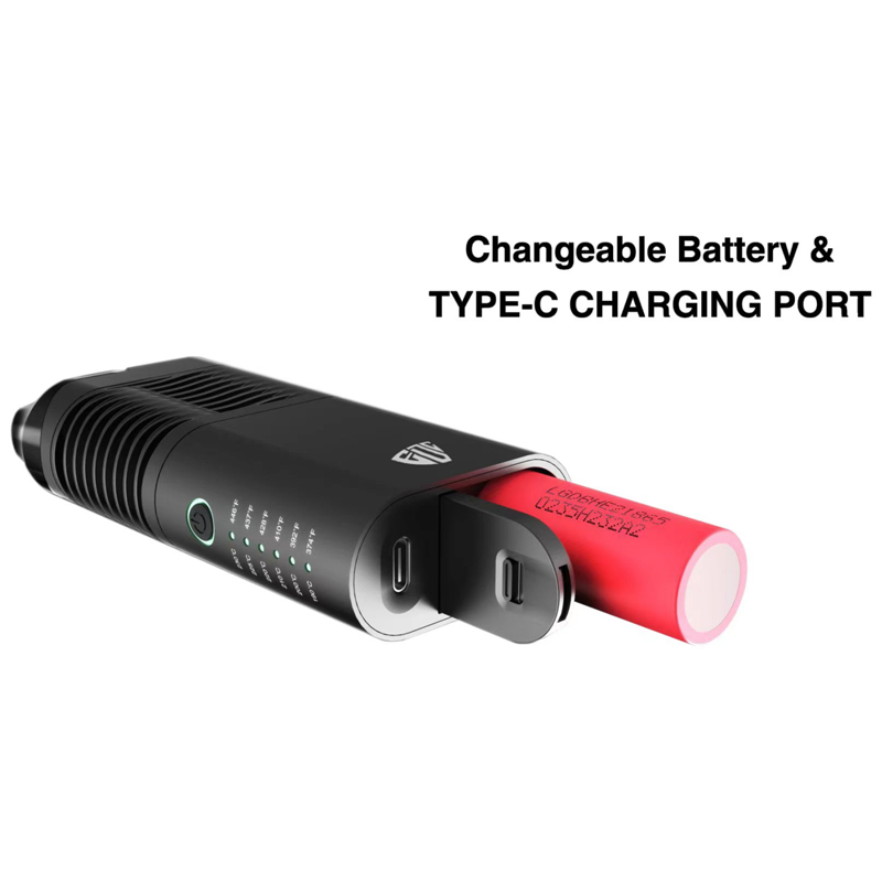 EDCVape Puffer Dry Herb Vaporizer Kit - ismokvape--Purchase with Free Shipping!