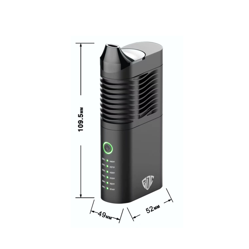 EDCVape Puffer Dry Herb Vaporizer Kit - ismokvape--Purchase with Free Shipping!
