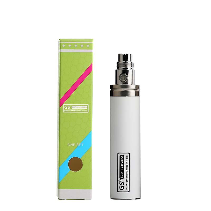 [Wholesale] GS Ego III 3200mAh Battery 8usd/pc - 50pcs - ismokvape--Purchase with Free Shipping!