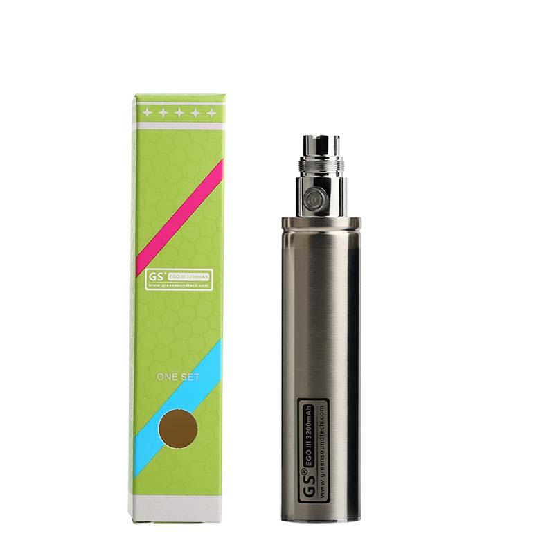 [Wholesale] GS Ego III 3200mAh Battery 8usd/pc - 50pcs - ismokvape--Purchase with Free Shipping!