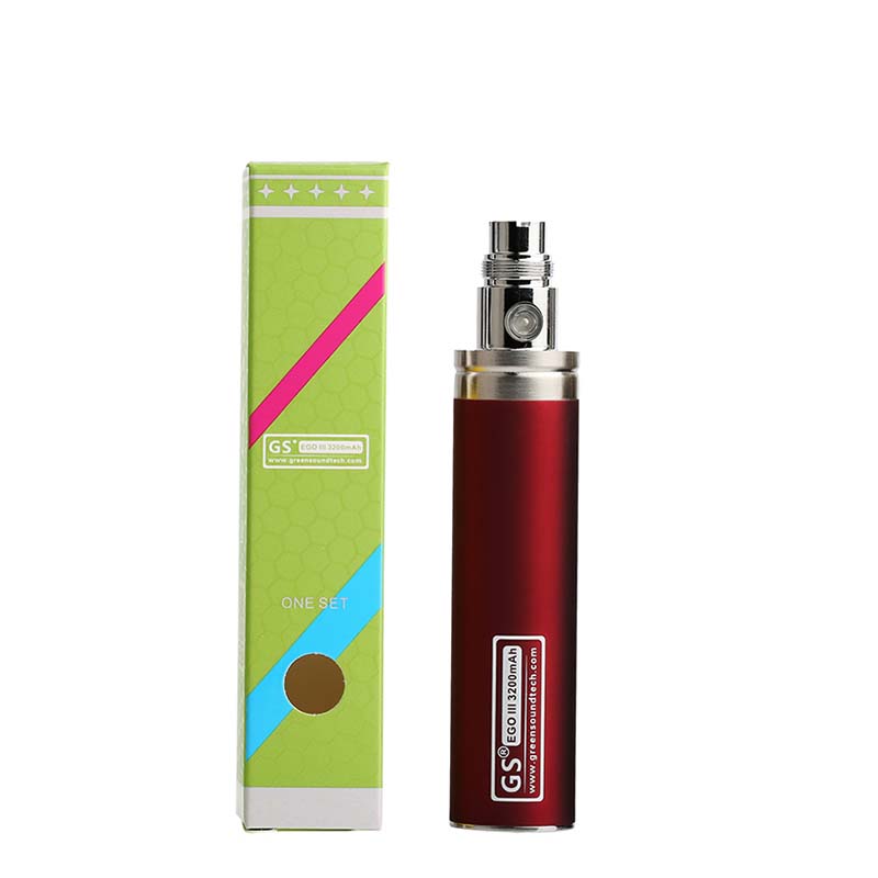 [Wholesale] GS Ego III 3200mAh Battery 8usd/pc - 50pcs - ismokvape--Purchase with Free Shipping!