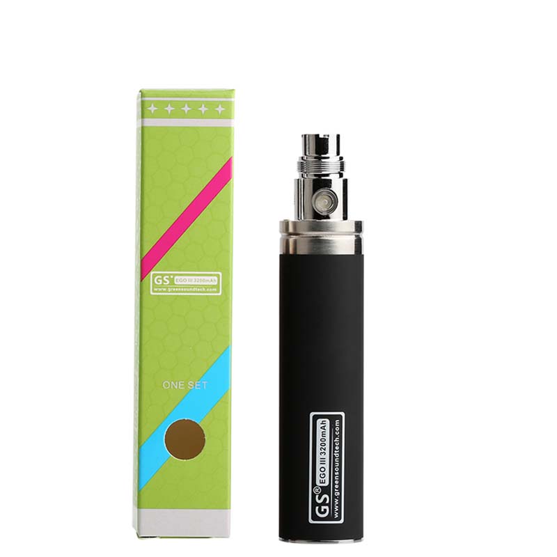 [Wholesale] GS Ego III 3200mAh Battery 8usd/pc - 50pcs - ismokvape--Purchase with Free Shipping!