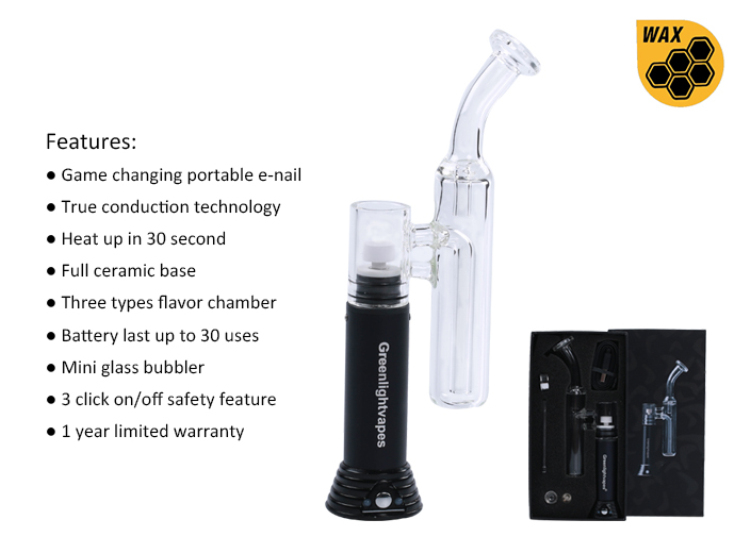 Greenlightvapes G9 Mini Henail Electric Dab Rig Wax Vaporizer Kit - ismokvape--Purchase with Free Shipping!