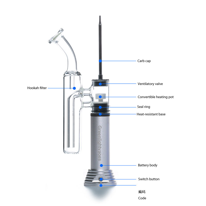 Greenlightvapes G9 Mini Henail Electric Dab Rig Wax Vaporizer Kit - ismokvape--Purchase with Free Shipping!