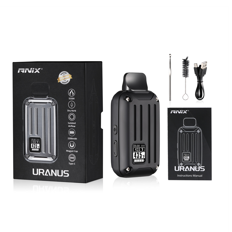 Anix Uranus Dry Herb Vaporizer Kit - ismokvape--Purchase with Free Shipping!