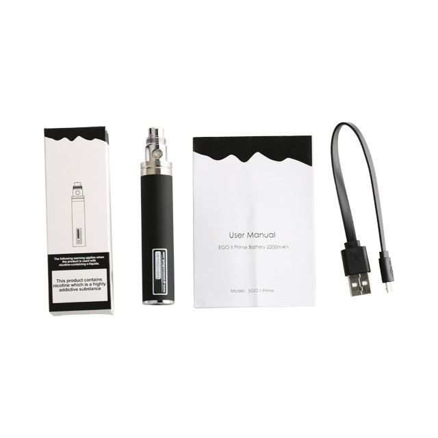 GS Ego II Prime 2200mAh Battery(Passthrough with Micro USB) - ismokvape--Purchase with Free Shipping!