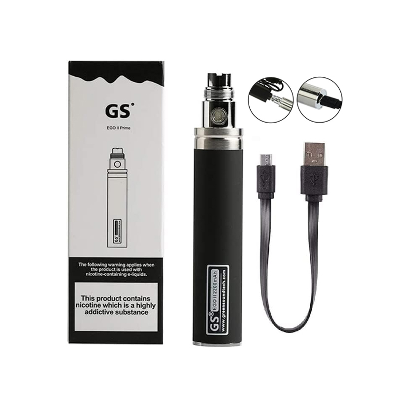 GS Ego II Prime 2200mAh Battery(Passthrough with Micro USB) - ismokvape--Purchase with Free Shipping!