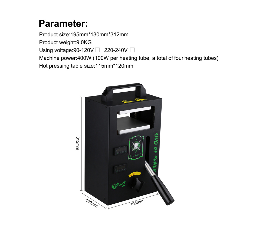 LTQ KP-1 Rosin Press Machine - ismokvape--Purchase with Free Shipping!