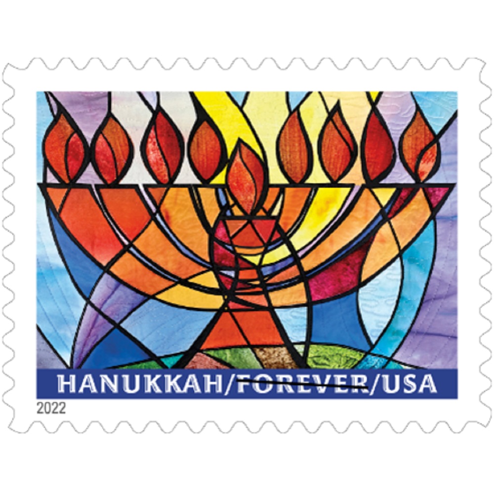 Hanukkah 2022 - 5 Sheets / 100 Pcs