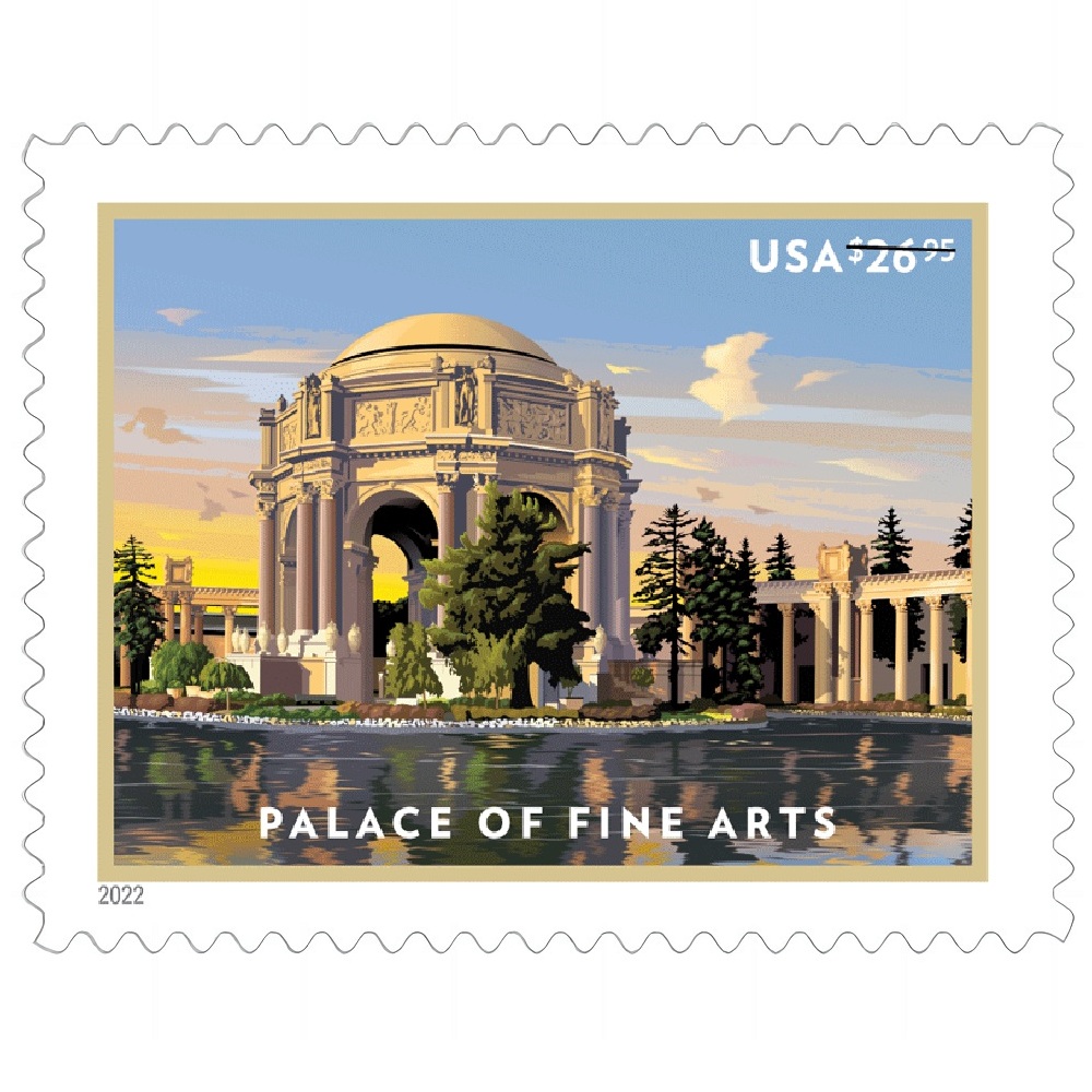 Palace of Fine Arts 2022 - 1 Sheet / 4 Pcs