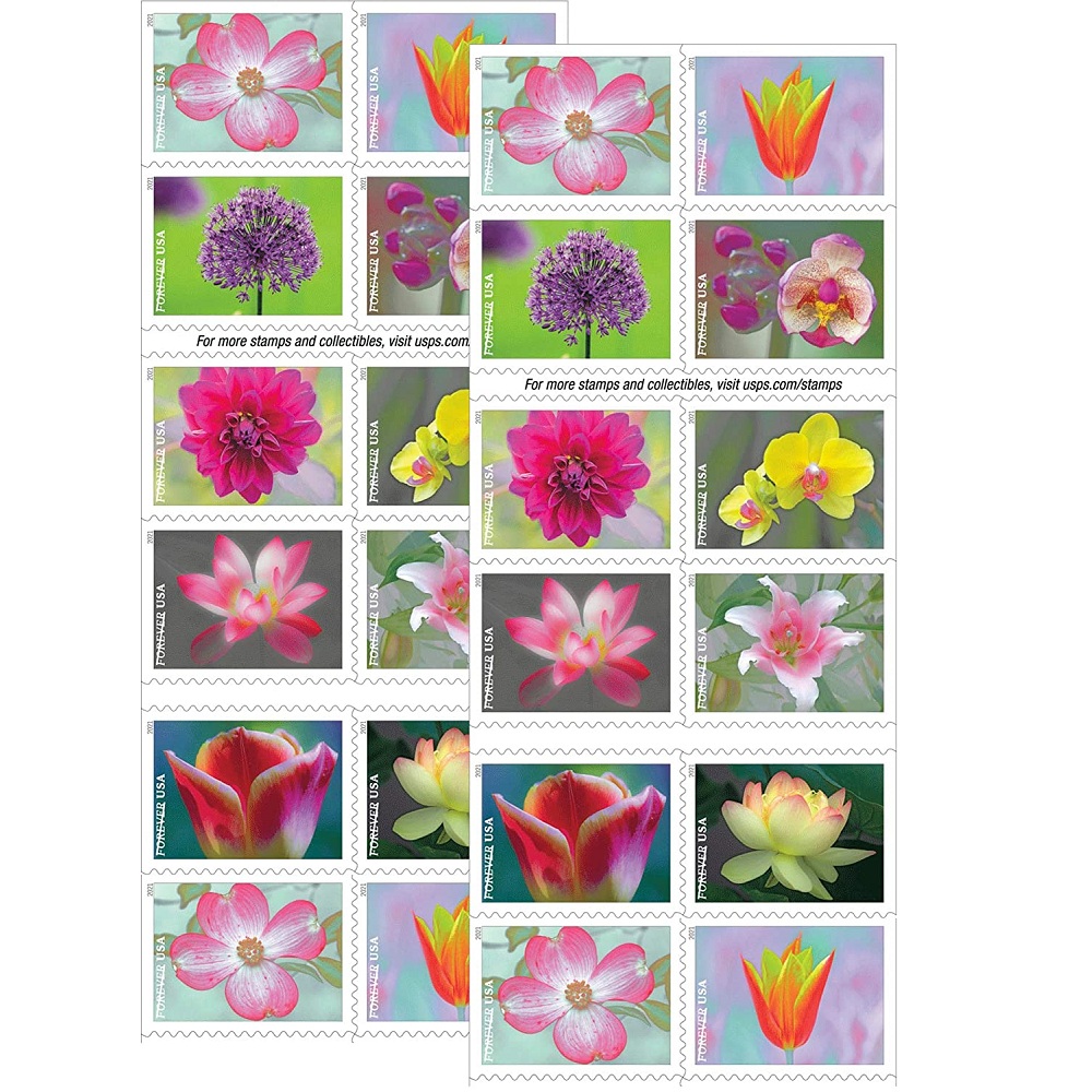 Garden Beauty 2021 - 5 Booklets / 100 Pcs