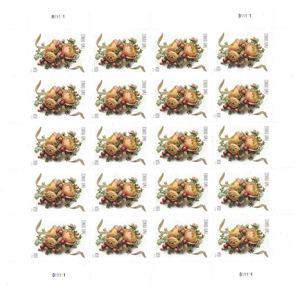 Celebration Corsage 2017 - 5 Sheets / 100 Pcs