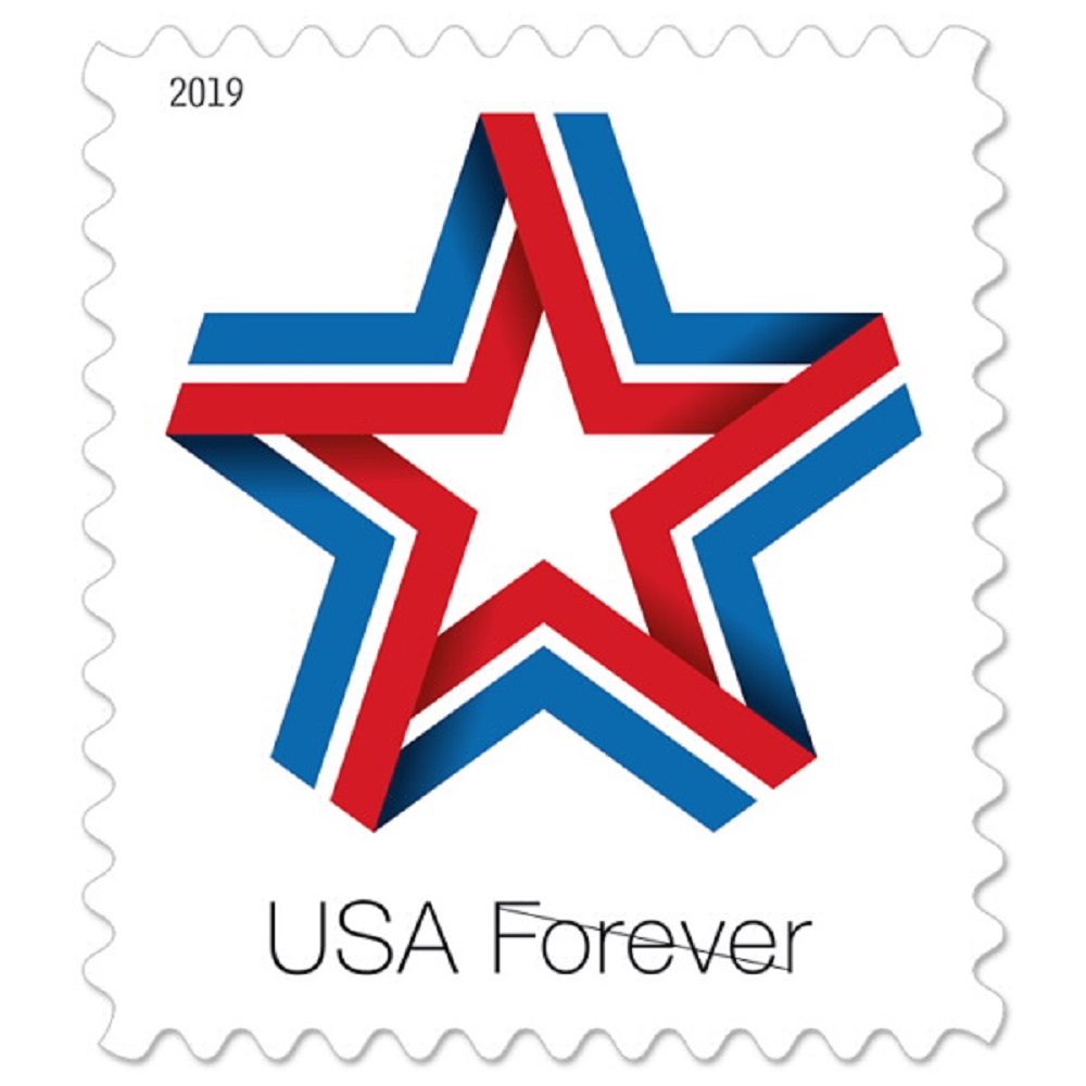 Star Ribbon 2019 - 5 Sheets / 100 Pcs