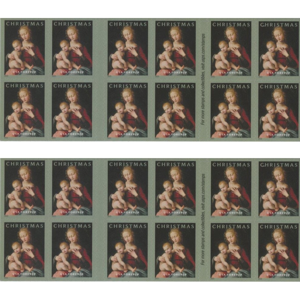 Virgin and Child 2022 - 5 Booklets / 100 Pcs