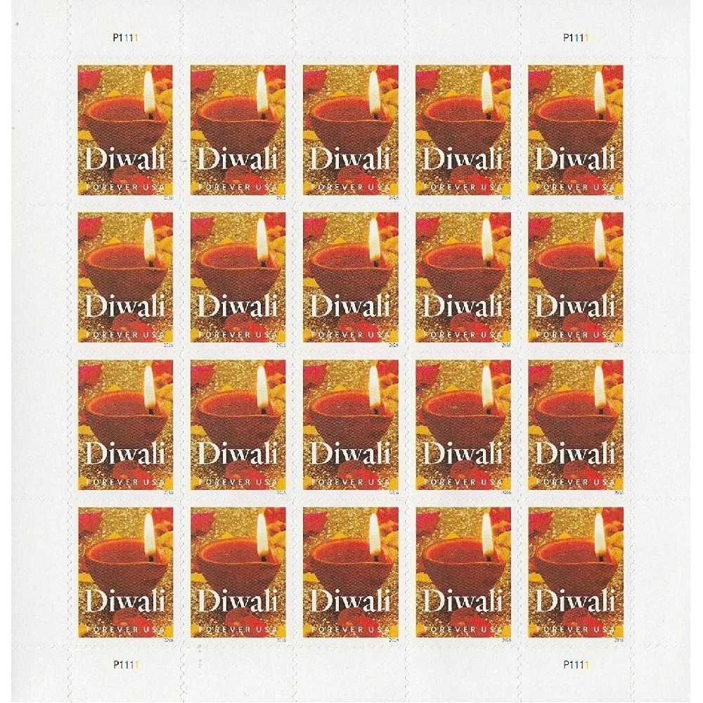 Diwali 2016 - 5 Sheets / 100 Pcs