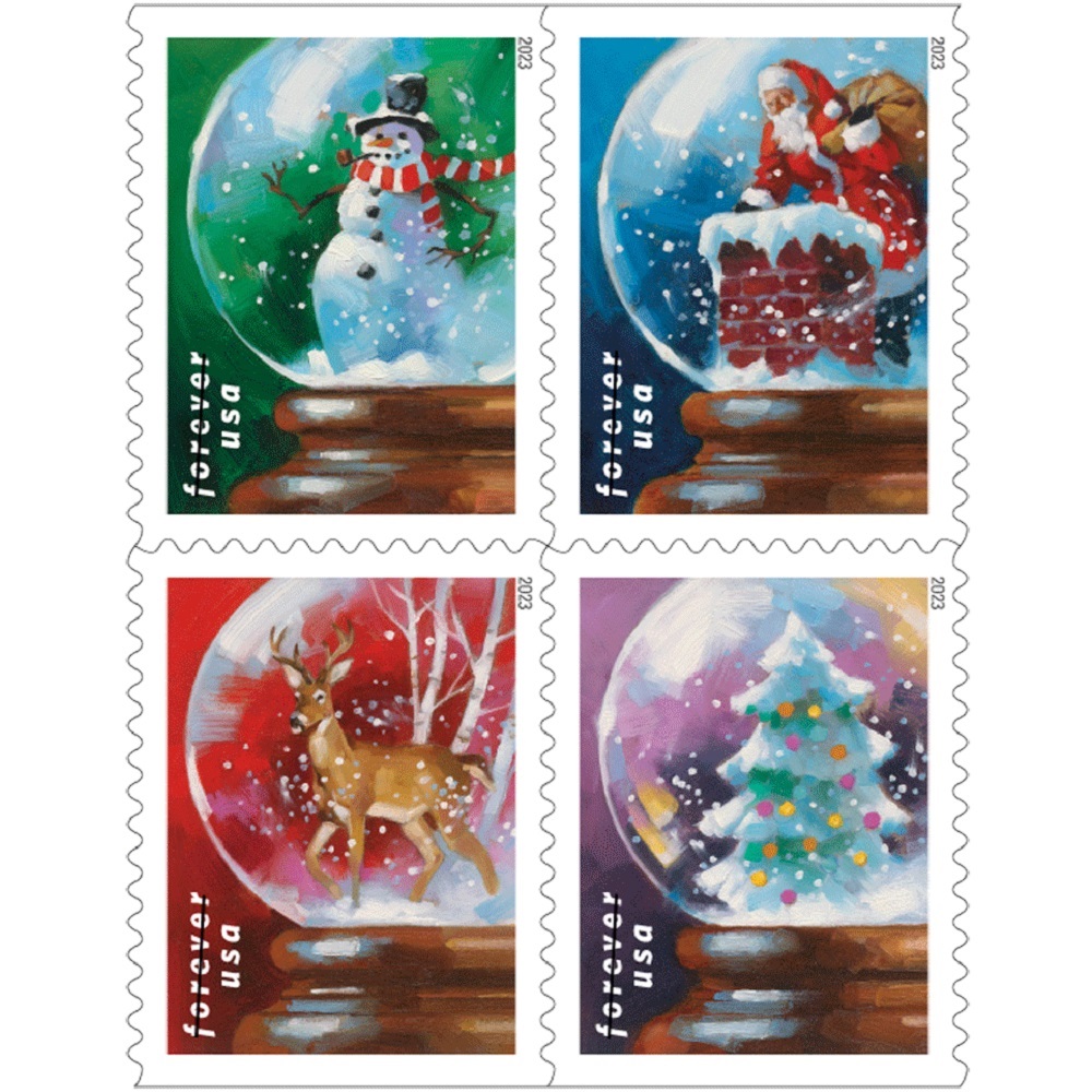 Snow Globes 2023- 5 Booklet / 100 Pcs